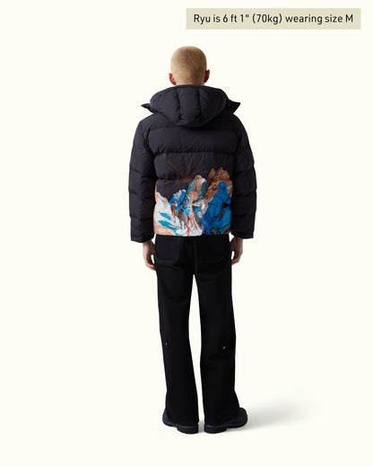 Rihla Puffer Black