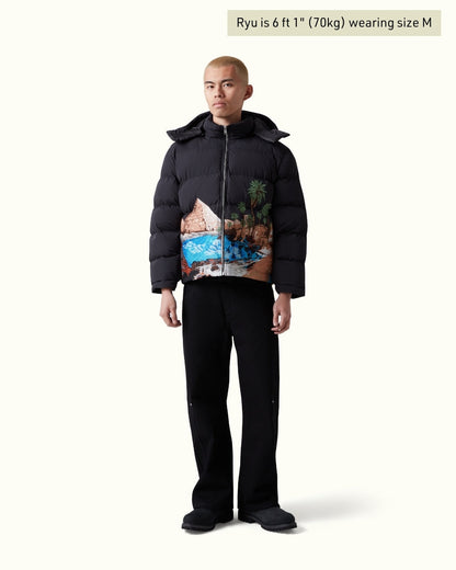 Rihla Puffer Black
