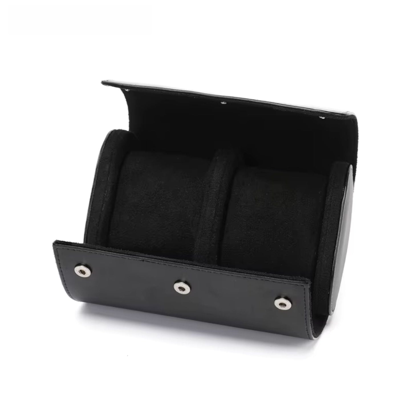 Premium Black Leather Case · 2 Slots - PaceUP