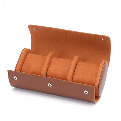 Premium Black Leather Case · 3 Slots - PaceUP