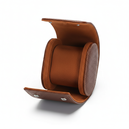 Premium Brown Leather Case · 1 Slot - PaceUP