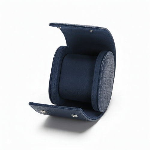 Premium Blue Leather Case · 1 Slot - PaceUP