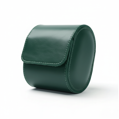 Premium Green Leather Case · 1 Slot - PaceUP