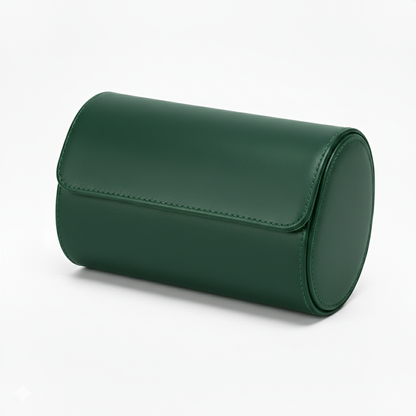 Premium Green Leather Case · 2 Slots - PaceUP