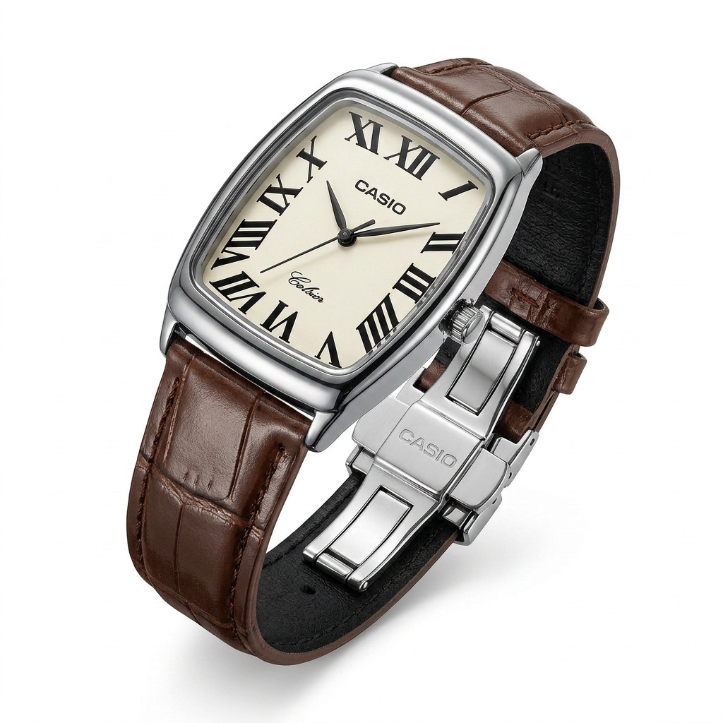 Casio Vintage Colisier Cognac